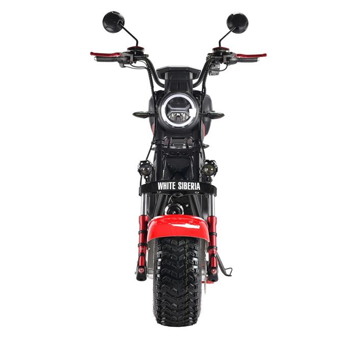 Электроскутер WHITE SIBERIA PRO 2500W RED Электроскутер WHITE SIBERIA PRO 2500W RED