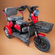 Электротрицикл Бумеранг Pro Х3 (V1) красный